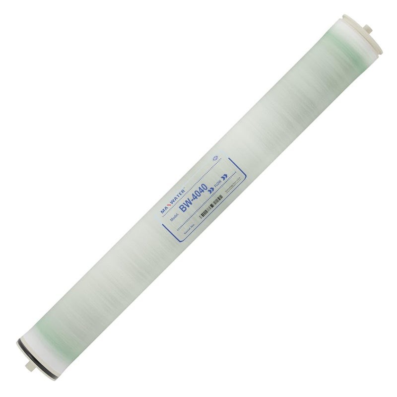 Max Water 4" x 40" BW-4040 / TW30-4040 2400 GPD Brackish Water RO Membrane Perfect for Car Wash, Whole House & Industrial Applications | Compatible with AG4040FF, RE4040-BE and more - Image 1